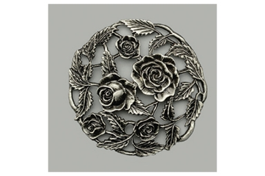 Filigree Bowl Lid - Roses