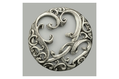 Filigree Bowl Lid - Heart