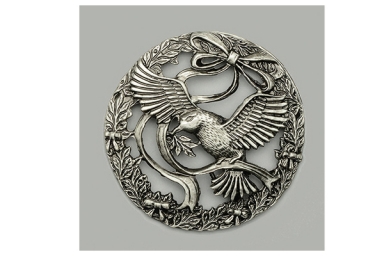 Filigree Bowl Lid - Bird