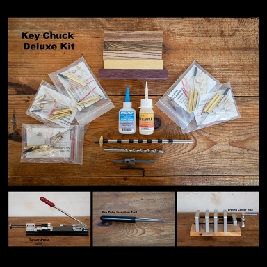Deluxe Key Chuck Penmaking Starter Kit