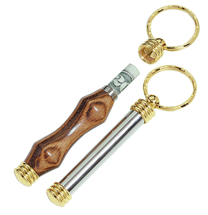 24k Secret Compartment Key Ring Kit