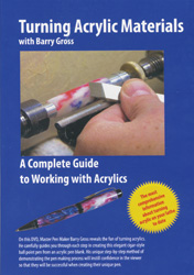 Turning Acrylic Materials by Barry Gross - DVD