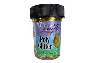 CC Poly Glitter - Yellow Gold