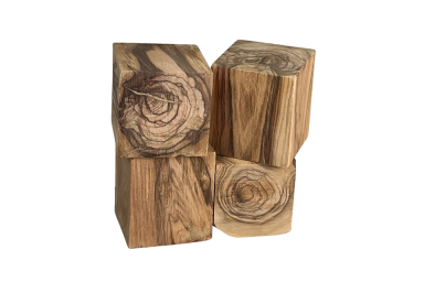 Bethlehem Olivewood - 2" x 2" x 2-1/2" (Pk 4)