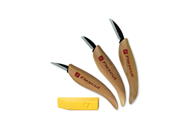 Flexcut 3-Knife Starter Set