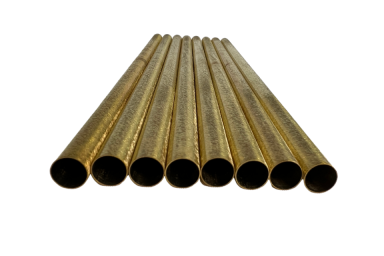 3/8" x 10" Brass Tubes - Pack of 8