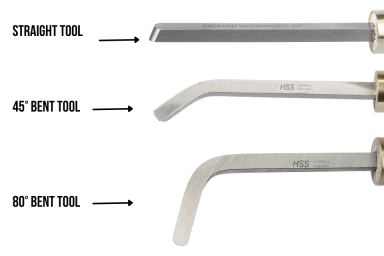 Set of all 3 Packard Hollowing Tools