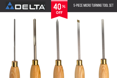 Delta Micro Turning Tool 5 Piece Set